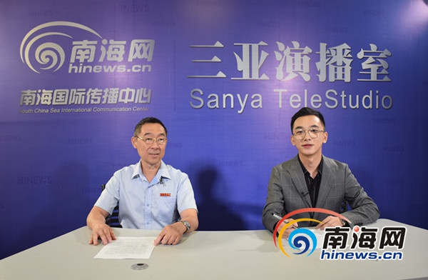 三亚学院副校长刘晓鹰做客南海网、南海国际传播中心三亚演播室.jpg